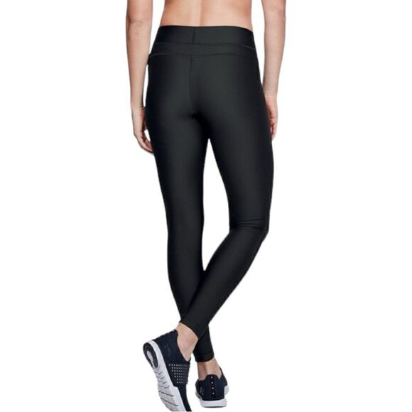 UNDER ARMOUR WOMENS LEGGINGS HeatGear Compression Leggings Black size XS - Picture 3 of 17